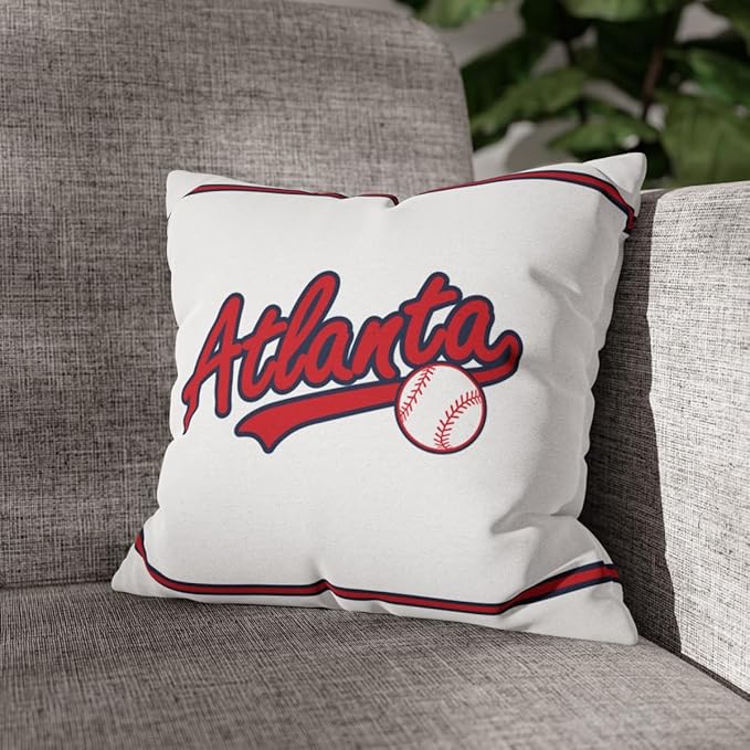 ANTKING Atlanta Throw Pillow Custom Name and Number for Men Women Boy Personalized Gift