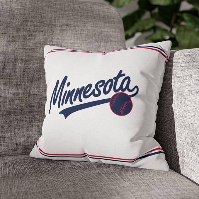 ANTKING Minnesota Throw Pillow Custom Name and Number for Men Women Boy Personalized Gift