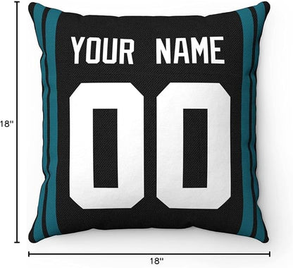 ANTKING Throw Pillow Jacksonville Custom Any Name and Number for Men Women Boy Gift