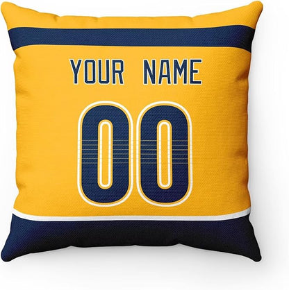 ANTKING Nashville Throw Pillow Personalized Custom Any Name and Number for Men Women Boy Gifts
