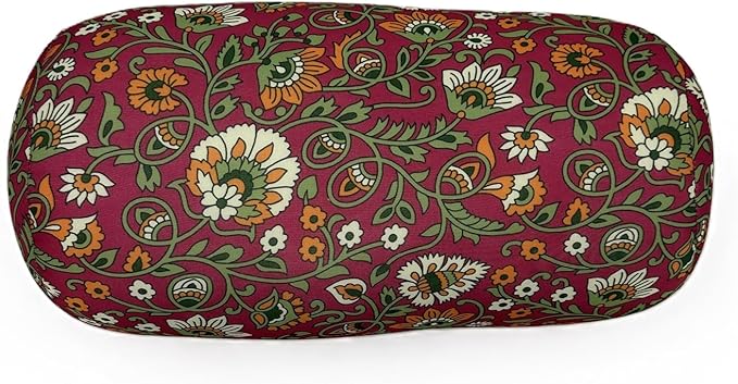 Bookishbunny Microbead Cylinder Bolster Roll Pillow 13" x 7" Various Patterns (Chintz)