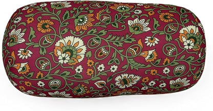 Bookishbunny Microbead Cylinder Bolster Roll Pillow 13" x 7" Various Patterns (Chintz)