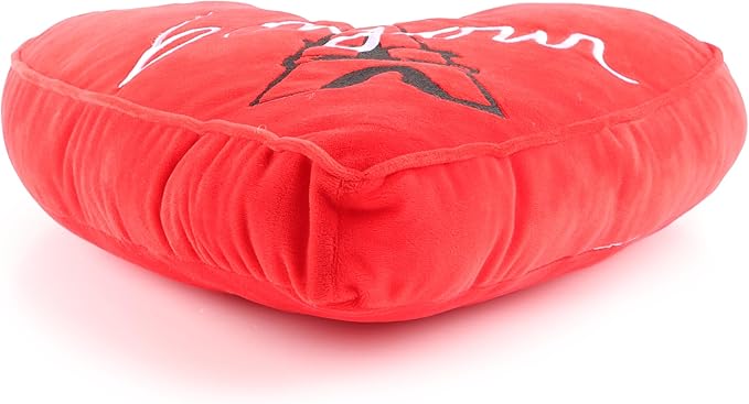 Jay Franco Emily in Paris Decorative Throw Pillow - Super Soft Heart Shaped Pillow - Measures 12 Inches