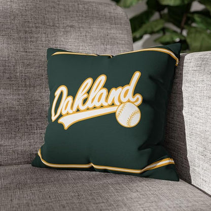ANTKING Oakland Throw Pillow Custom Name and Number for Men Women Boy Personalized Gift