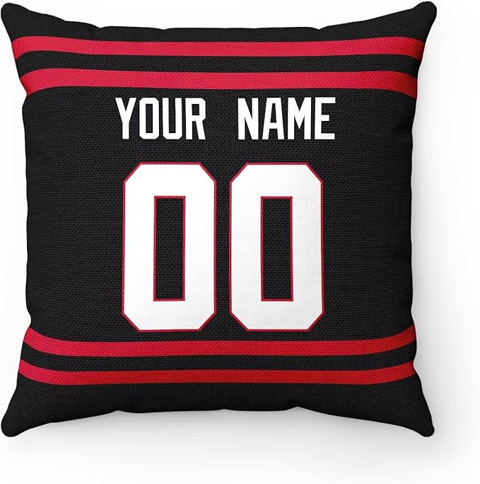 ANTKING Throw Pillow 2 Packs Personalized Custom Any Name Number for Men Women Boy Gifts