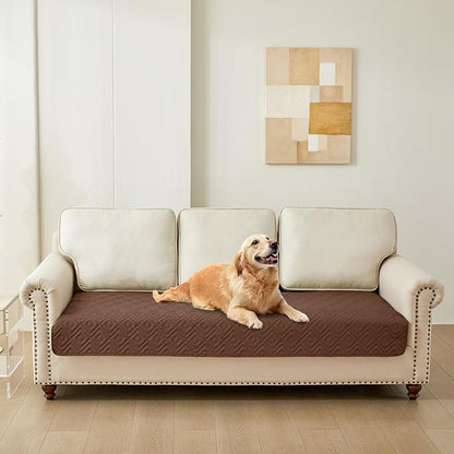 hyha Waterproof Dog Blanket, Soft Dog Bed Cover Pet Blankets, Waterproof Sofa Couch Cover for Dogs Washable, Reversible Pet Couch Covers for Sofa Furniture (30x70 Inch, Brown/Brown)