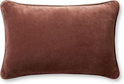 Loloi Chris Loves Julia Liza Collection PCJ0020 Cinnamon 13'' x 21'' Cover Only Pillow