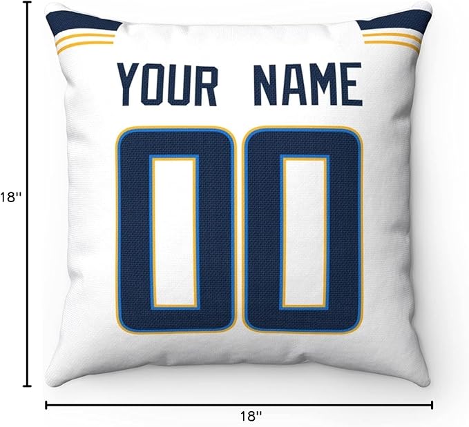 ANTKING Throw Pillow Los Angeles Custom Any Name and Number for Men Women Boy Gift