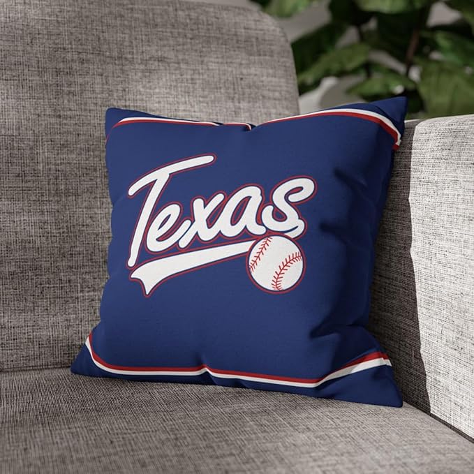 ANTKING Texas Throw Pillow Custom Name and Number for Men Women Boy Personalized Gift
