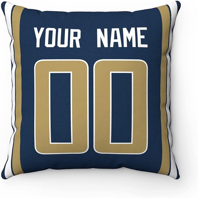 ANTKING Throw Pillow 2 Packs Custom Any Name and Number for Men Women Boy Gift