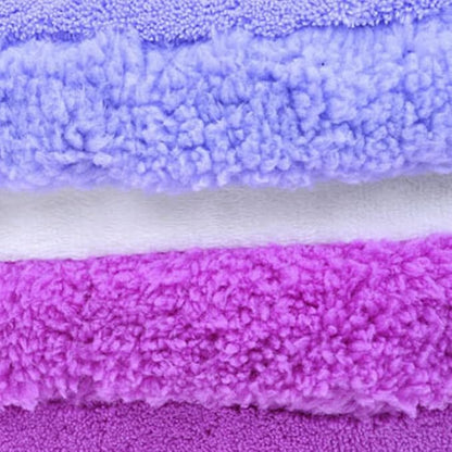 ChezMax Macaron Pillow Plush Back Bolster Cushion Microbead Throw Pillow Case Round Seat Cushion Home Decor Pillow for Sofa Bedroom Office Dormitory Car 14.5" Gradient Purple