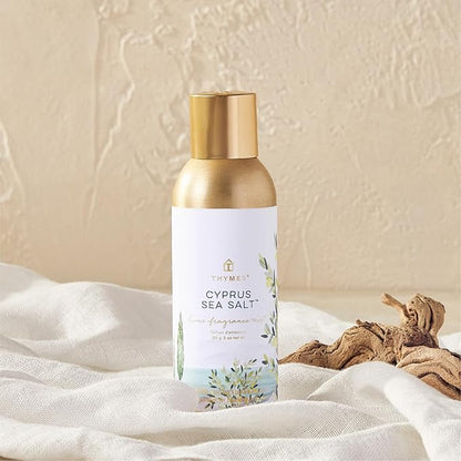 Thymes Cyprus Sea Salt Home Fragrance Mist (3.0 oz) (Pack of 2)