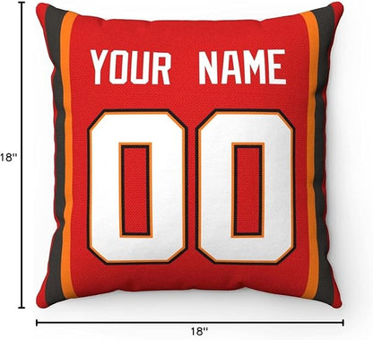 ANTKING Throw Pillow 2 Packs Custom Any Name and Number for Men Women Boy Gift
