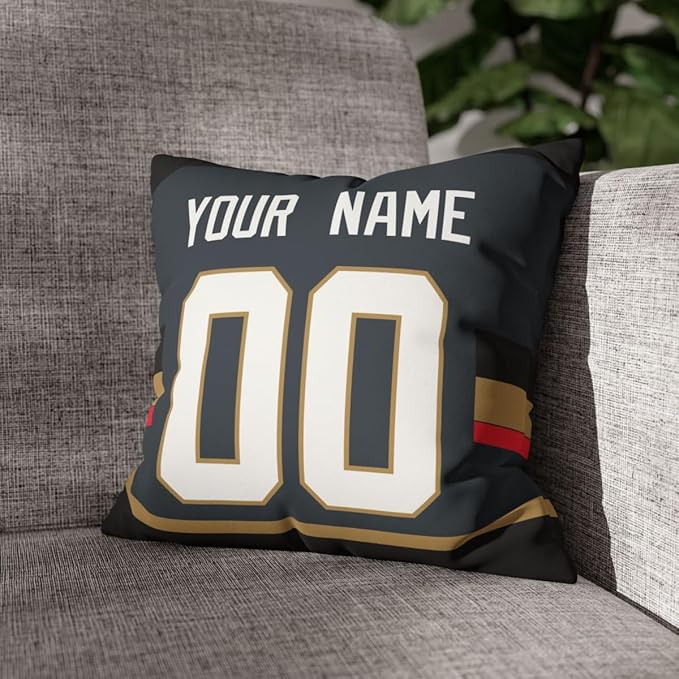 ANTKING Vegas Throw Pillow Personalized Custom Any Name and Number for Men Women Boy Gifts