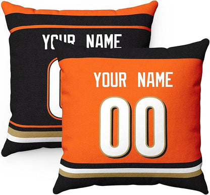 ANTKING Throw Pillow 2 Packs Personalized Custom Any Name Number for Men Women Boy Gifts