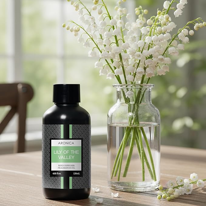 Aronica Diffuser Refill 120ml_Lily of The Valley