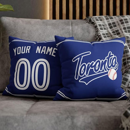 ANTKING Toronto Throw Pillow Custom Name and Number for Men Women Boy Personalized Gift