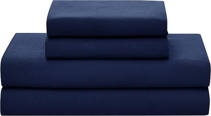 Comforter Set 8 Piece Bed in a Bag Design, Bed Sheets, 2 Pillowcases, & 2 Shams Down Alternative All Season Warmth (Pack of 3)