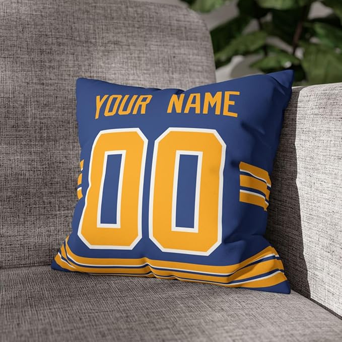 ANTKING Buffalo Throw Pillow Personalized Custom Any Name and Number for Men Women Boy Gifts