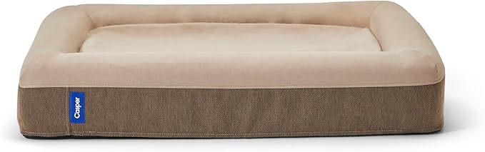 Casper Dog Bed, Plush Memory Foam, Medium, Sand