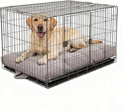 Washable Dog Couch Bed, Pet Sofa with Removable Cushion & Non-Slip Bottom, Orthopedic Plush Furniture for Medium/Large Dogs,Cat & Dog Loveseat.(Light Grey)