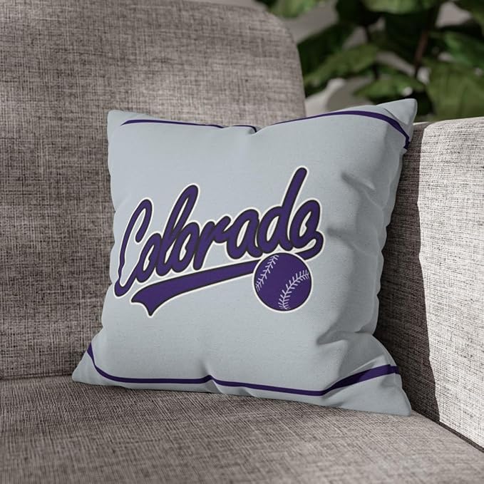 ANTKING Colorado Throw Pillow 2 Packs Custom Name and Number for Men Women Boy Personalized Gifts