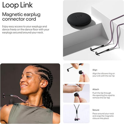 Loop Earplugs Everyday Link Bundle (2-Pack) | Engage 2 + Quiet 2 + Link | Reusable Ear Plugs for Sleep, Focus, Noise Sensitivity, Socializing & More | 16 dB/24 dB Noise Reduction
