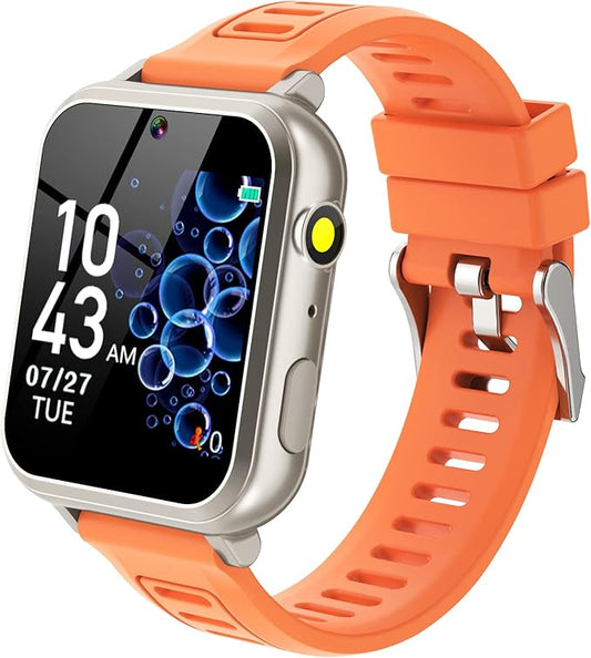 Smart Watch for Kids, Kids Smart Watch with 39 Puzzle Games Camera Video Recorder Music Alarm Calculator Calendar Flashlight Pedometer Birthday Gift Educational Toys for 3-12 Year Old Boys Girls