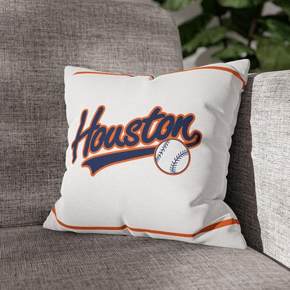 ANTKING Houston Throw Pillow Custom Name and Number for Men Women Boy Personalized Gift