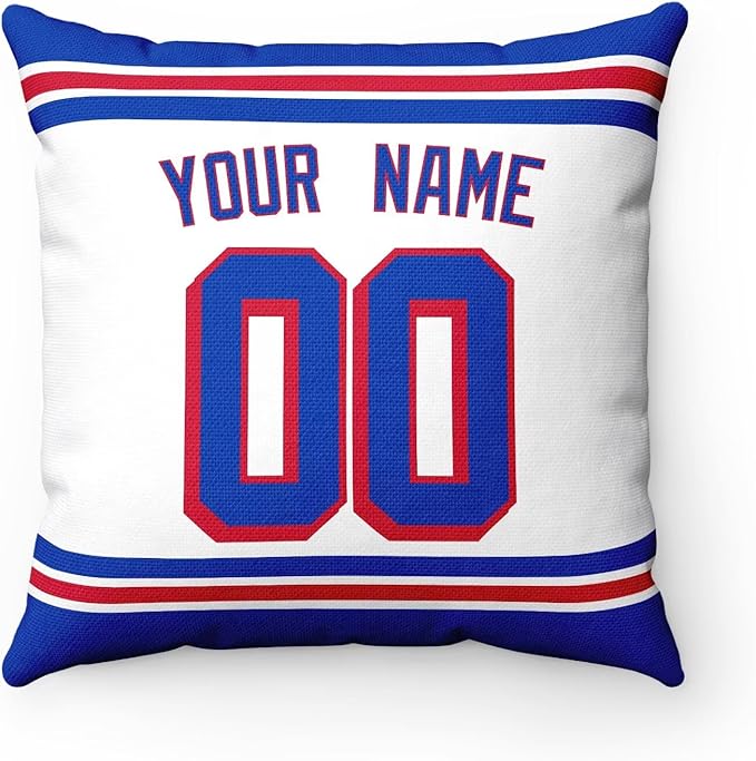 ANTKING Throw Pillow 2 Packs Personalized Custom Any Name Number for Men Women Boy Gifts