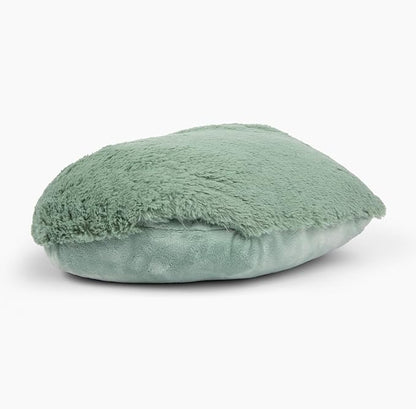 HUGIMALS Super Sized Heart to Hug Pillow in Sage | 8 lb Weighted Soft Heart Shaped Sensory Pillow | for Self-Care, Relaxation, Sleep with Cozy Hand Pocket - Thoughtful Gift for Adults, Teens