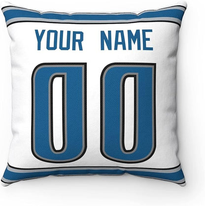 ANTKING Throw Pillow Detroit Custom Any Name and Number for Men Women Boy Gift