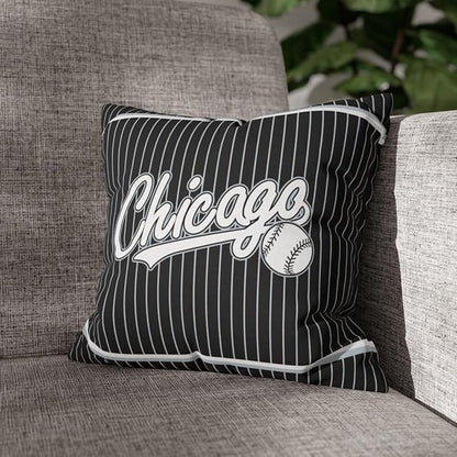 ANTKING Chicago Throw Pillow Custom Name and Number for Men Women Boy Personalized Gift