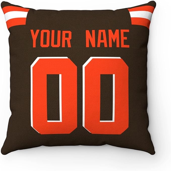 ANTKING Throw Pillow 2 Packs Custom Any Name and Number for Men Women Boy Gift