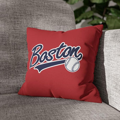 ANTKING Boston Throw Pillow 2 Packs Custom Name and Number for Men Women Boy Personalized Gifts