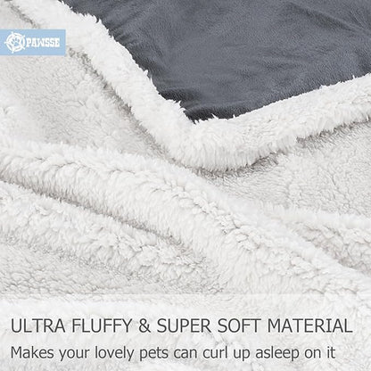 Kritter Planet Dog Blankets for Small Dogs, Soft Puppy Blanket, Pet Blankets for Cats, Lightweight & Washable, Perfect for Dog Beds, Car Seats, Creat, 30x40 inches
