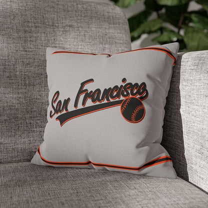 ANTKING San Francisco Throw Pillow 2 Packs Custom Name and Number for Men Women Boy Personalized Gifts