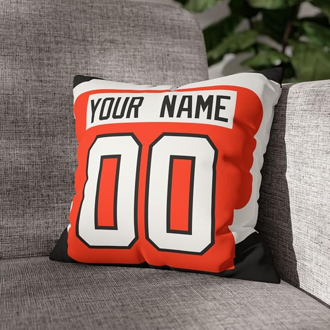 ANTKING Throw Pillow 2 Packs Personalized Custom Any Name Number for Men Women Boy Gifts
