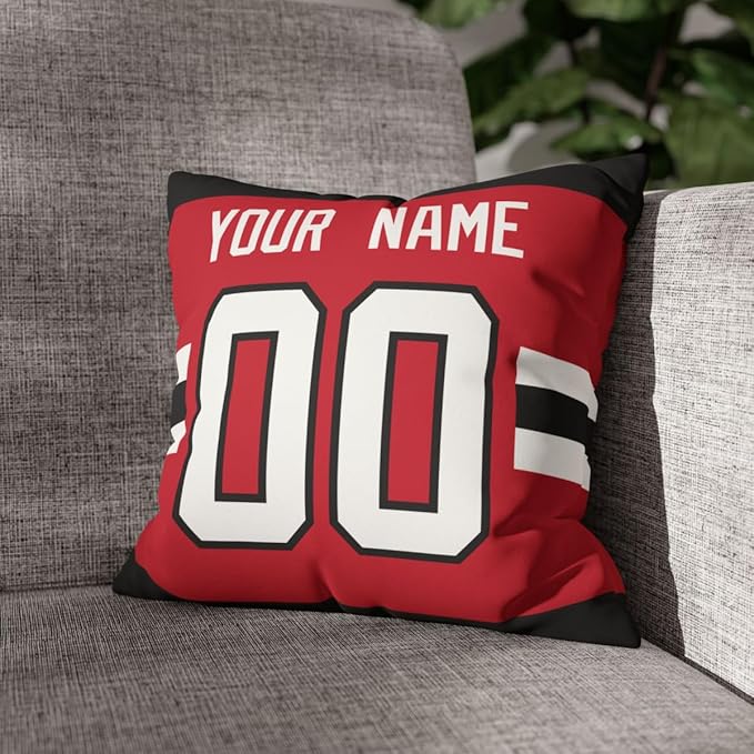 ANTKING Throw Pillow 2 Packs Personalized Custom Any Name Number for Men Women Boy Gifts