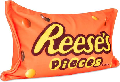 iscream Reese's Pieces Package Photoreal Print 12" x 7" Microbead Mini Accent Pillow
