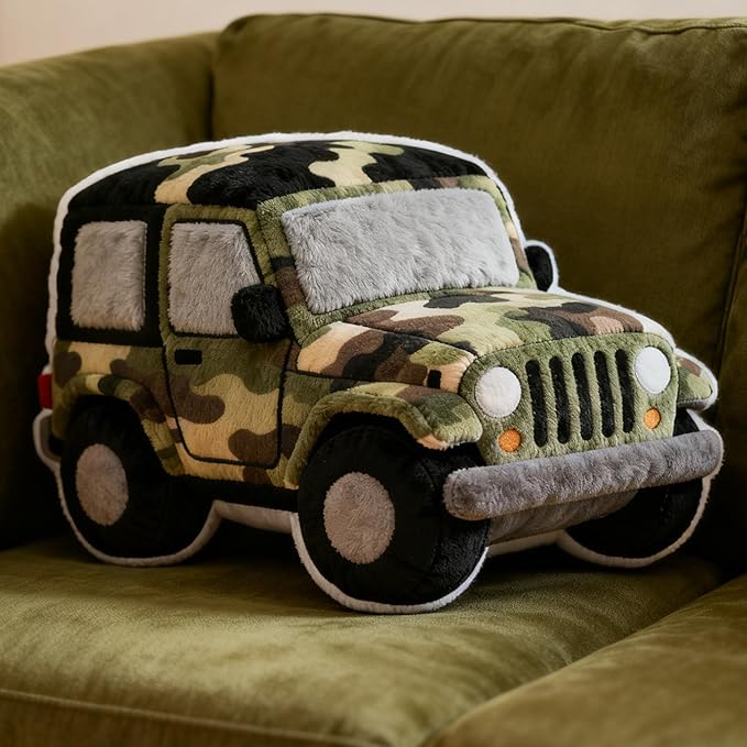 Custom Car Shaped Pillow Personalized Double-Sided Printed Cute Pillow Customized Christmas Party Commemorative Gift Sofa Decorative for Boys and Girls 8-32in