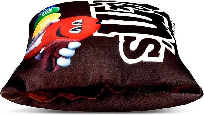 iscream M&M's Package Photoreal Print 12" x 7" Microbead Mini Accent Pillow
