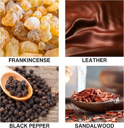 Reed Diffusers for Home – Frankincense Spice Aroma Diffuser with Essential Oils, Formula, Long Lasting Scent for Bedroom, Living Room, Bathroom, or Office – 50ml