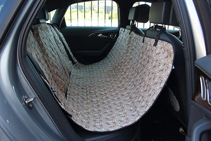 Molly Mutt Pet Blanket, 100% Cotton Canvas Top with Fleece Underside, Machine Washable, Durable and Comfortable, for Dogs and Cats, Ideal for Sofa, Couch, and Cars, No Harmful Chemicals, 52"x72"