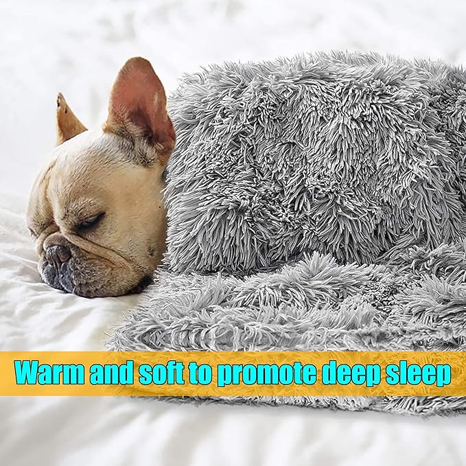 Pet Dog Bed Blankets, Fluffy Fleece Dog Throw Blankets Sleep Mat,Soft Puppy Blankets Cat Kitten, S M L XL,Fuzzy Reversible Sherpa Blanket for Bed, Couch, Sofa, Travel,Washable & Lightweight