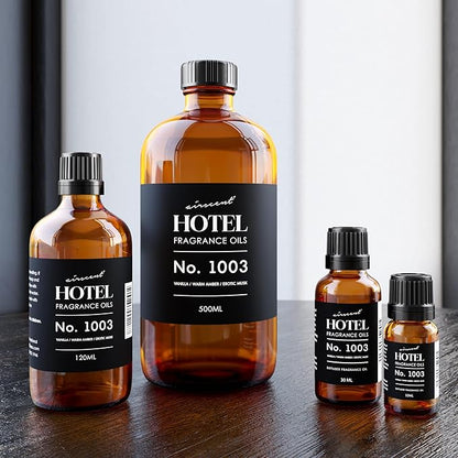 AirScent Hotel Diffuser Oil No. 1003 Inspired by The Asian Garden Las Vegas Hotel Scent - Premium Fragrance Oil for Ultrasonic and Waterless Diffusers and Crafting- 30 mL, 1 fl oz Glass Bottle