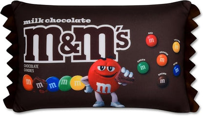 iscream M&M's Package Photoreal Print 12" x 7" Microbead Mini Accent Pillow