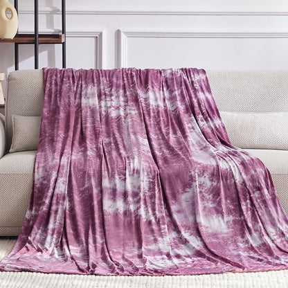 Guohaoi Cooling Throw Blanket for Hot Sleepers,Decortive Tie Dye,Arc-Chill Q-Max >0.5Cool Fiber,100% Oeko-Tex Certified,Lightweight Summer Cool Blanket for Ultra Cold Breathable,Keep Cool,60''x90''