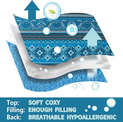 BEDIFANY Cotton Quilt King Size Sets, Lightweight King Bedspread Soft Quilted Reversible Coverlets Sets Boho Quilt King Set for Bed Decorations for All Seasons, 3 Pieces