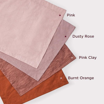 Bedsure Twin/Twin XL Comforter Set - Dusty Rose Soft Bedding for All Seasons, Cationic Dyed Bed Set, 2 Pieces, 1 Twin Size Comforter (68"x88") and 1 Pillow Sham (20"x26"+2")